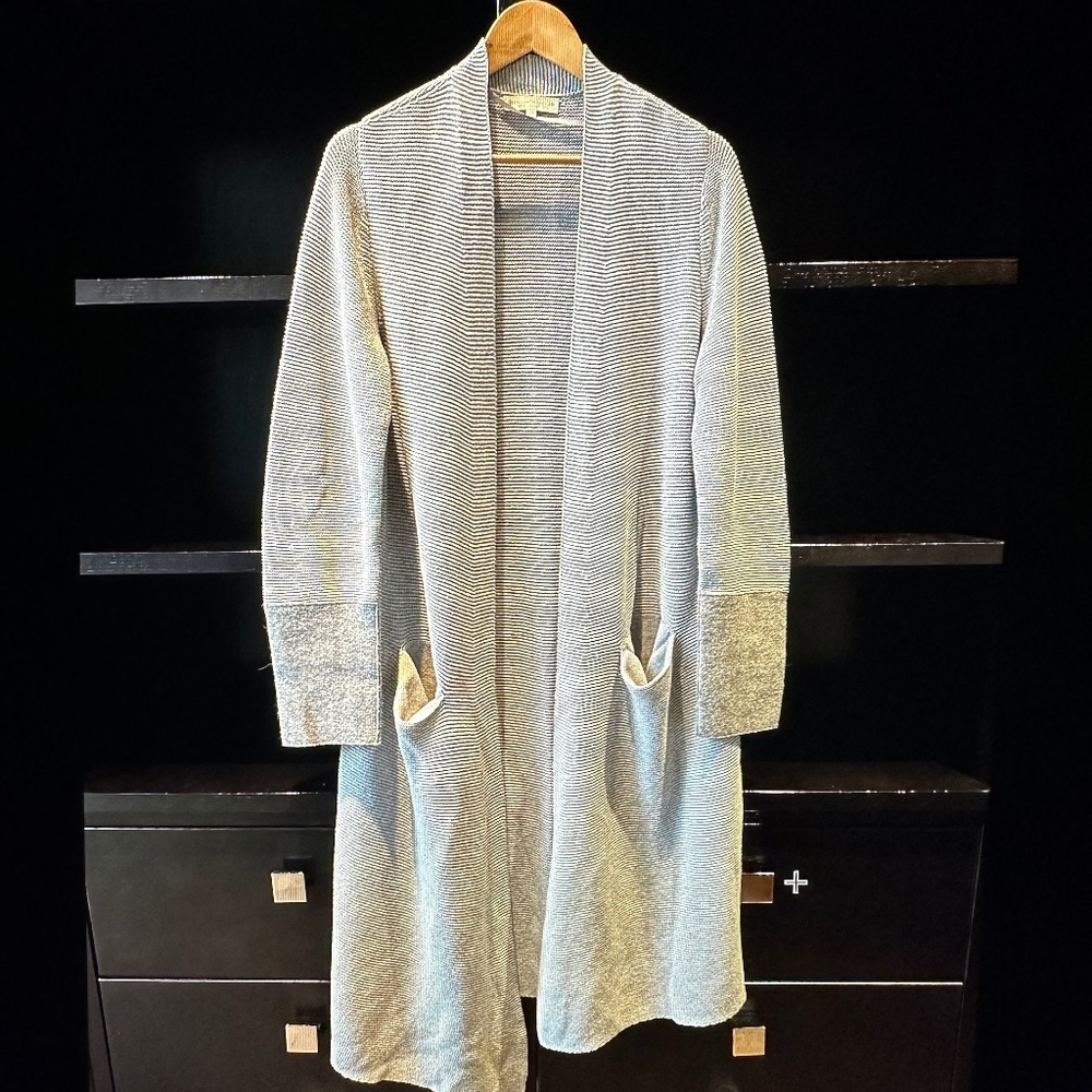 Indigenous (brand) full-length sweater coat, EUC